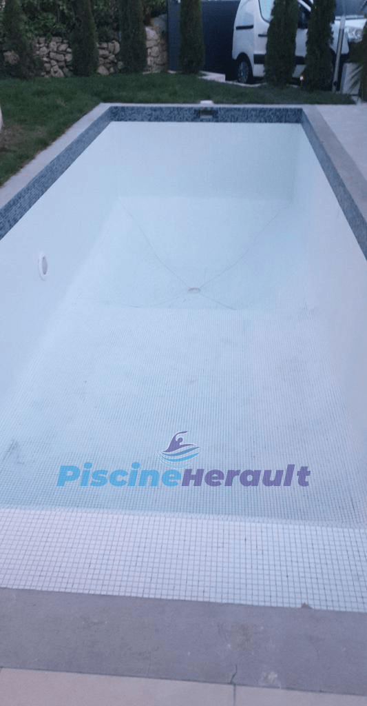 Chantier Piscine Hérault — rénovation, vue 3