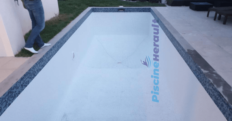 Chantier Piscine Hérault — rénovation, vue 4