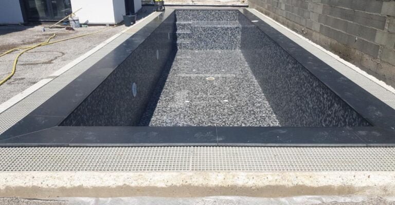Chantier Piscine Hérault — construction béton, vue 6