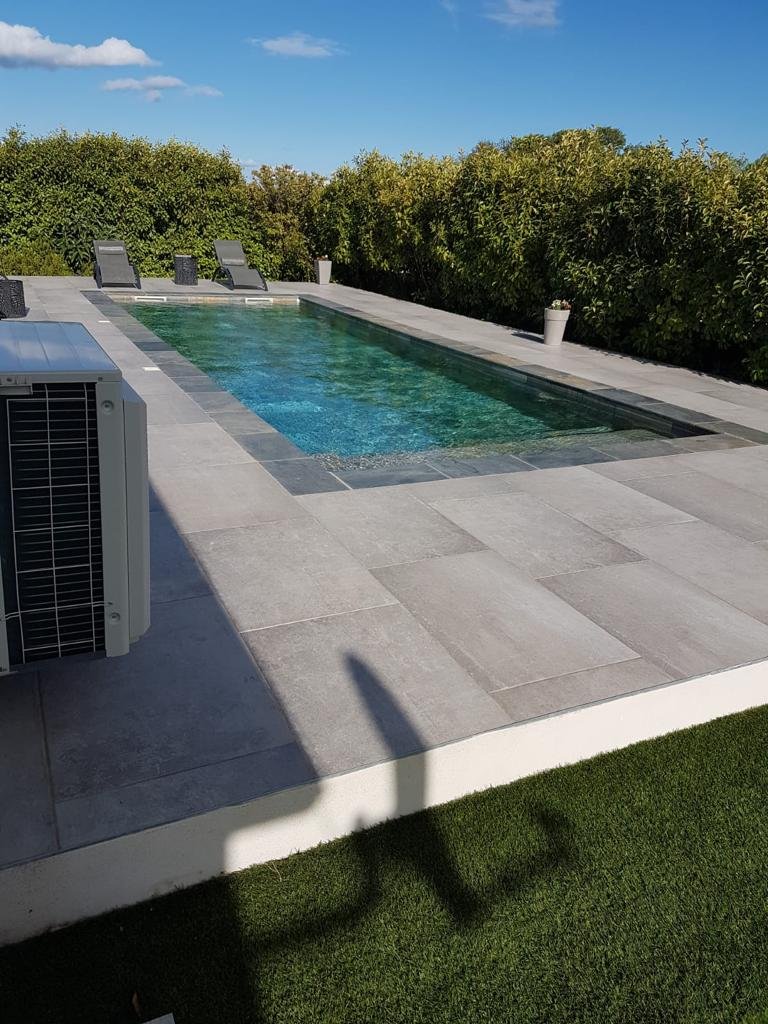 Chantier Piscine Hérault — construction béton, vue 33