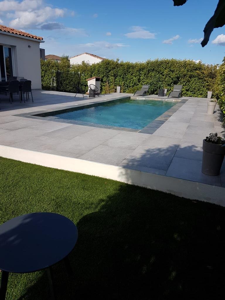 Chantier Piscine Hérault — construction béton, vue 34